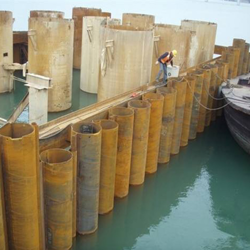 厦门钢护筒现场安装