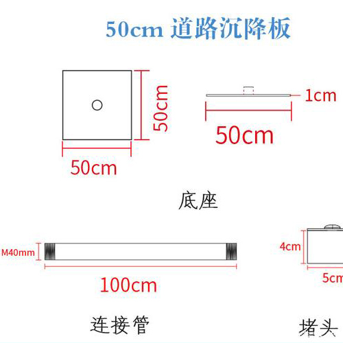 厦门沉降板规格型号如何选择？